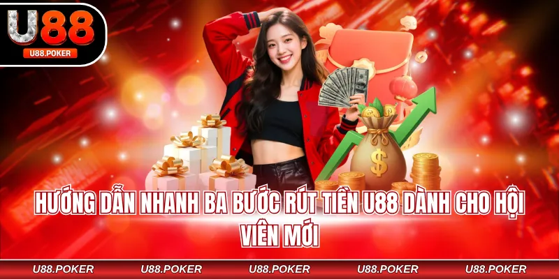 Rút Tiền U88 – Hướng Dẫn Quy Trình Nhận Thưởng Nhanh 2026 Hướng dẫn nhanh ba bước rút tiền U88 dành cho hội viên mới