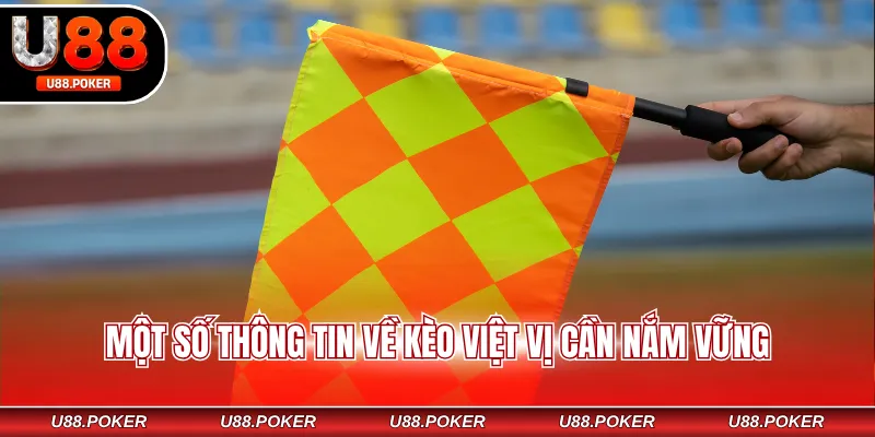 Kèo Việt Vị Tại U88 - 99+ Thông Tin Quan Trọng Khi Chơi Một số thông tin về kèo việt vị cần nắm vững
